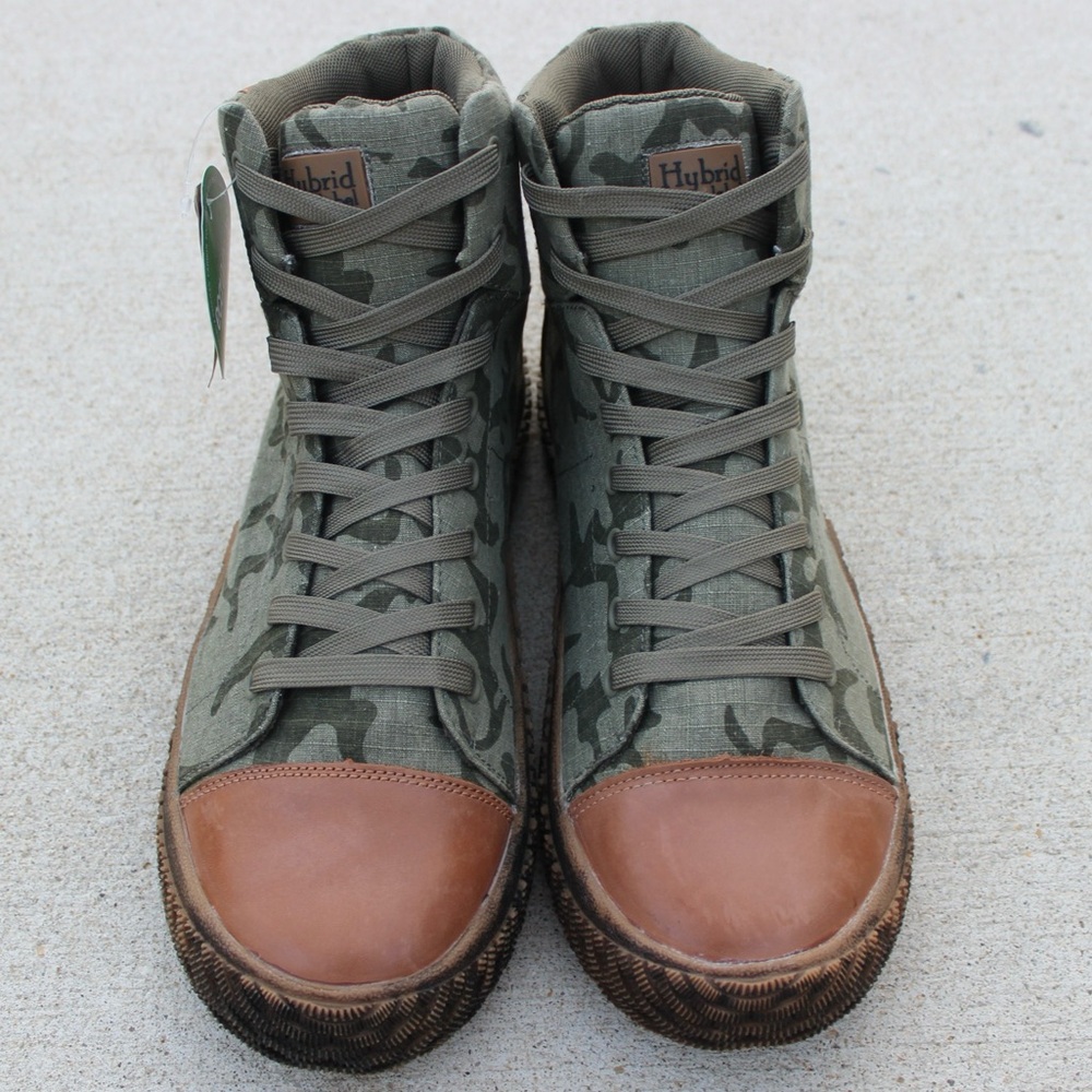 Hybrid Green Label Camo The Wolsey Men's Sneaker Sz 13